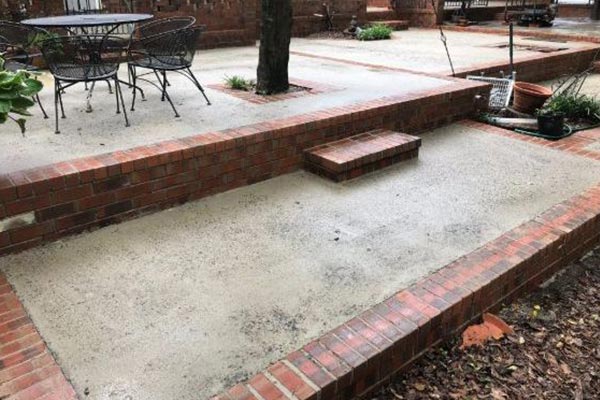 Power Washing Concrete