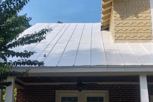 After Power Wash Roof